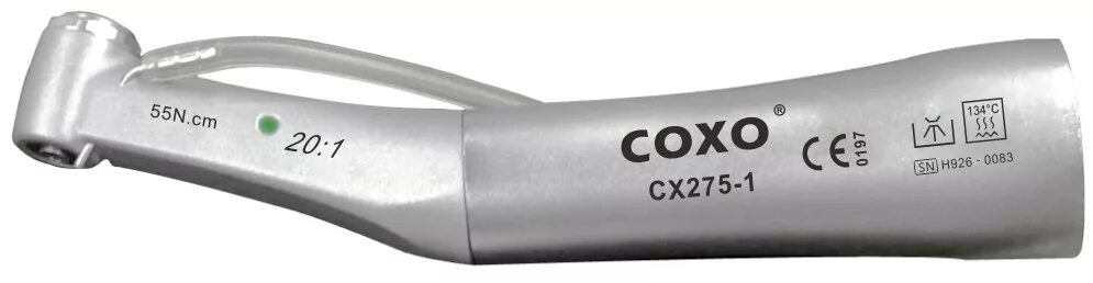 Наконечник угловой CX275-1 со светом, COXO