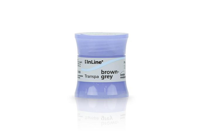 IPS InLine Transpa 20 g brown-grey Транспа-масса коричнево-серая Ivoclar Vivadent