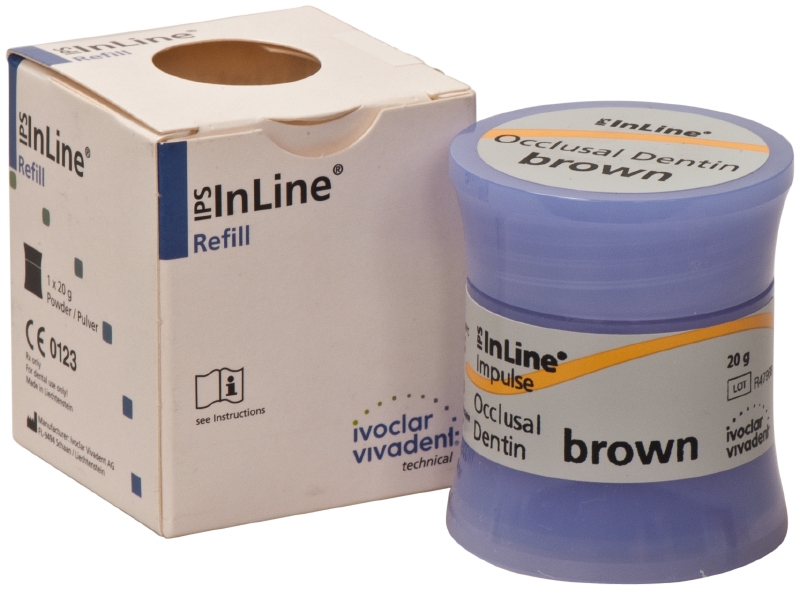 IPS InLine Occlusal Dentin 20 g brown  Окклюзионный дентин Ivoclar Vivadent