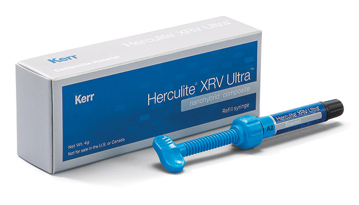 Геркулайт XRV Ultra, А2 эмаль, шприц 4гр.   Kerr