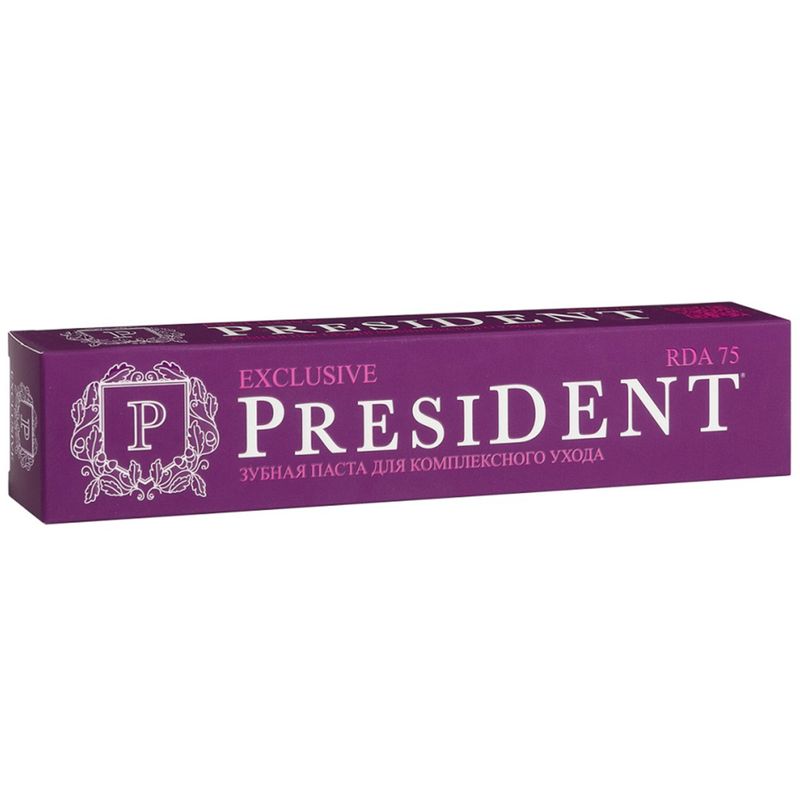 Зубная паста PRESIDENT Exclusive 75мл