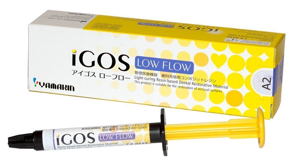 Пломбировочный материал iGOS Flow, цвет A2 - 2.6гр. YAMAKIN LTD