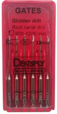 Гейтс Дриль №4   32мм 6шт   DENTSPLY Maillefer