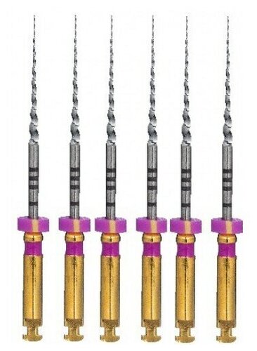Протейперы машинные  S1 21мм фиолетовые, 6шт DENTSPLY Maillefer