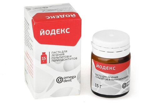 Йодекс паста 15г, Омега