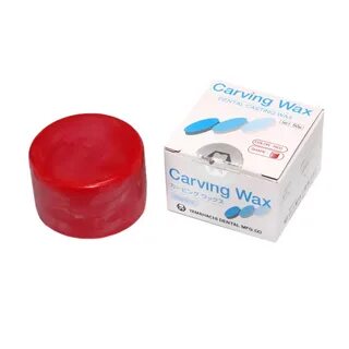 Воск моделировочный Carving Wax Red (красный) 50гр. Yamahachi