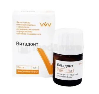 Витадонт паста-повязка 15г, Владмива