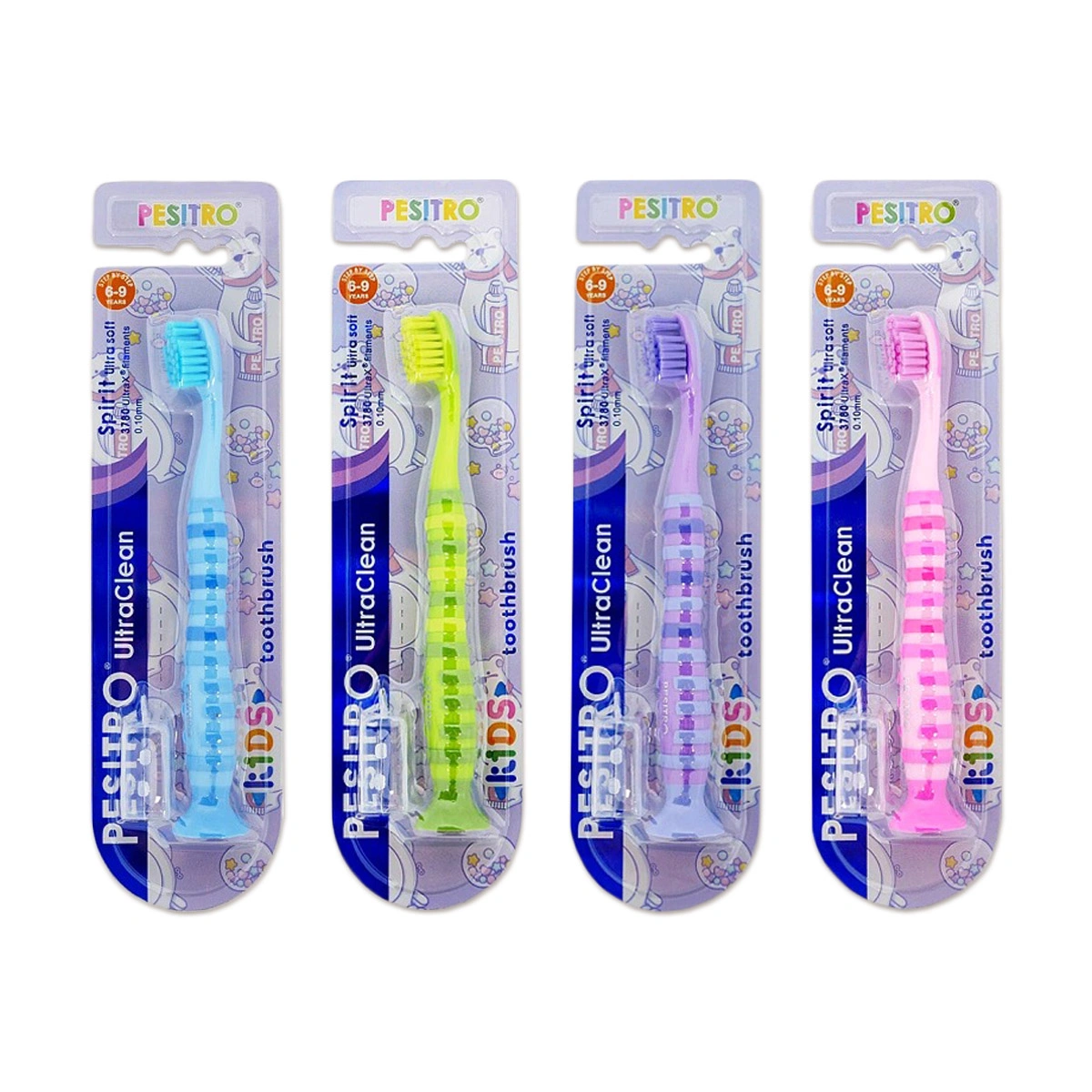 Зубная щетка детская PESITRO (UltraClean Ultra soft spirit 3780)