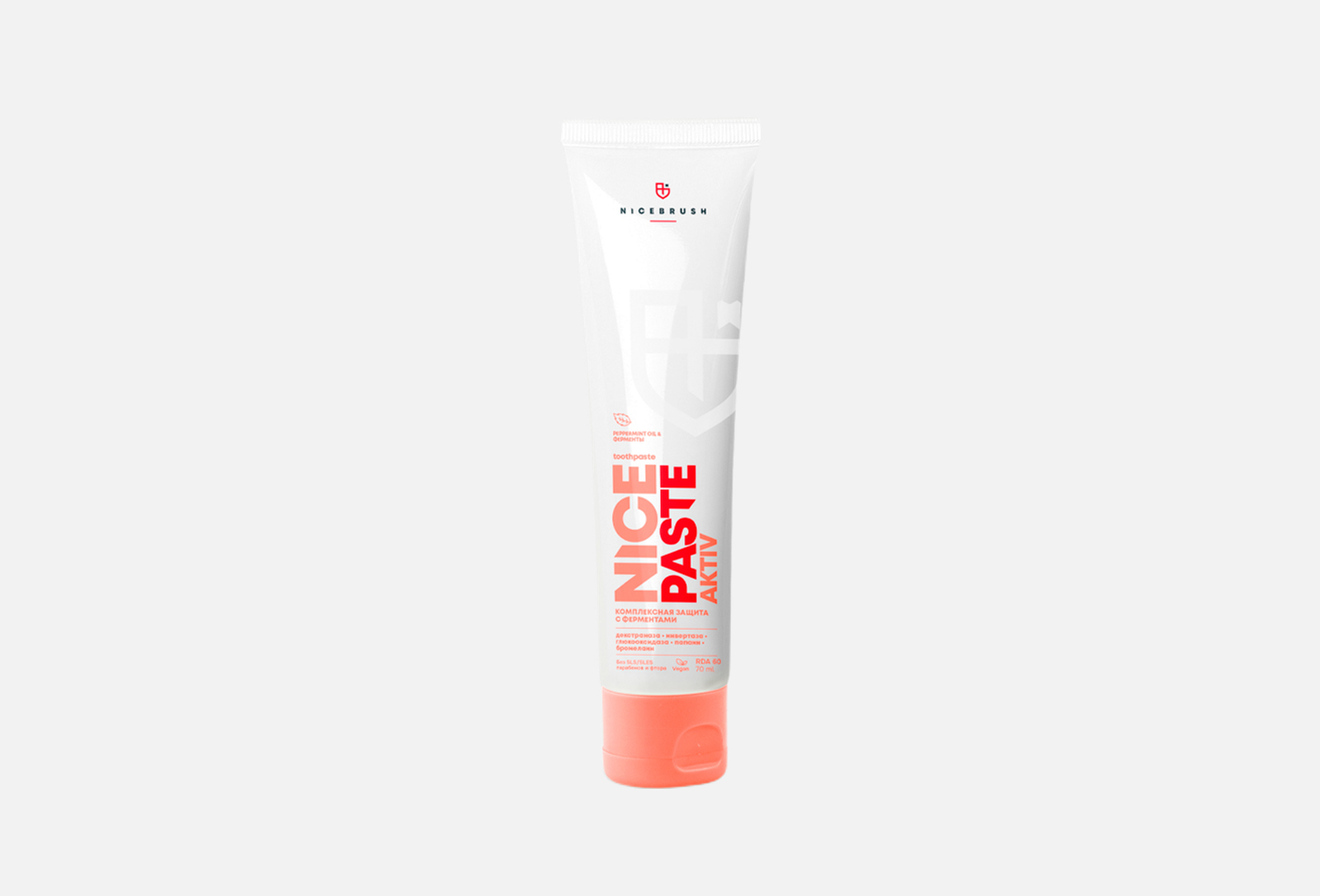 Зубная паста NICEBRUSH Nicepaste Aktiv 70мл. PESITRO