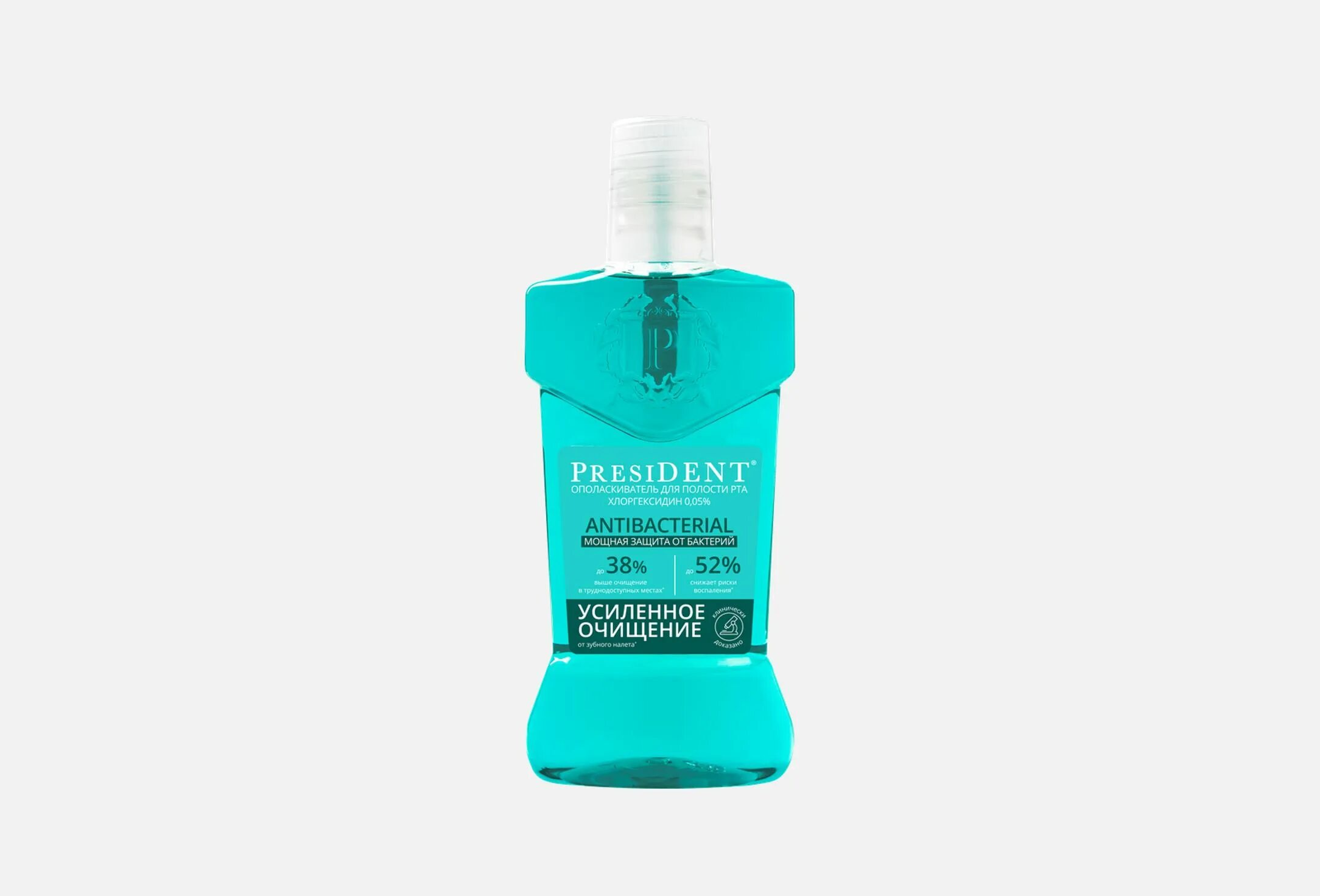 Ополаскиватель "ANTIBACTERIAL" 250мл, PRESIDENT PROFI