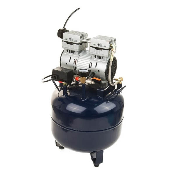 Компрессор  KJ 800,  ресивер 35 л, 800 W, безмасл.