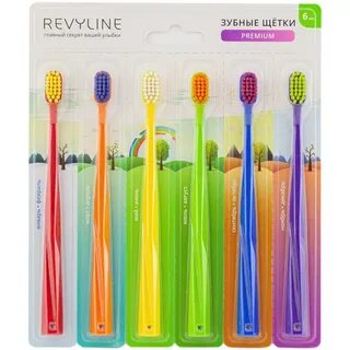 Набор зубных щеток SM5000 Revyline 6шт