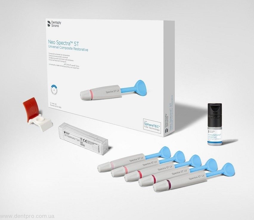 Neo Spectra ST Effects Intro Kit набор (шпр. по 3гр: 1xD1, 1xD3, 1xE1) DENTSPLY