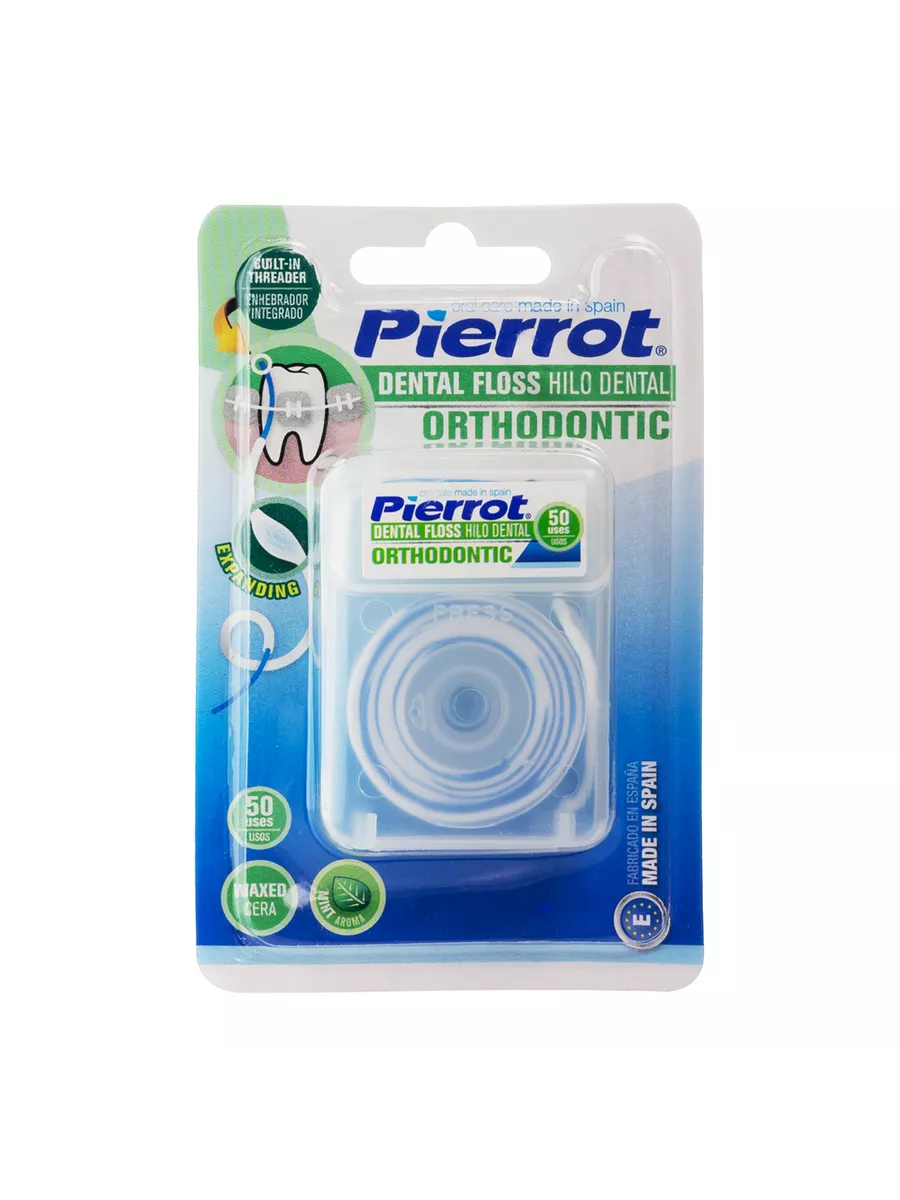 Межзубный флосс Pierrot Orthodontic DentalFloss (вощенный)