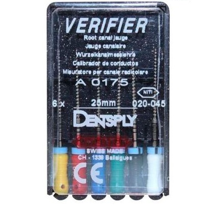 Верификатор Verifier Thermafil (уп-6шт), №20-45, 25 мм,"Maillefer" Dentsply