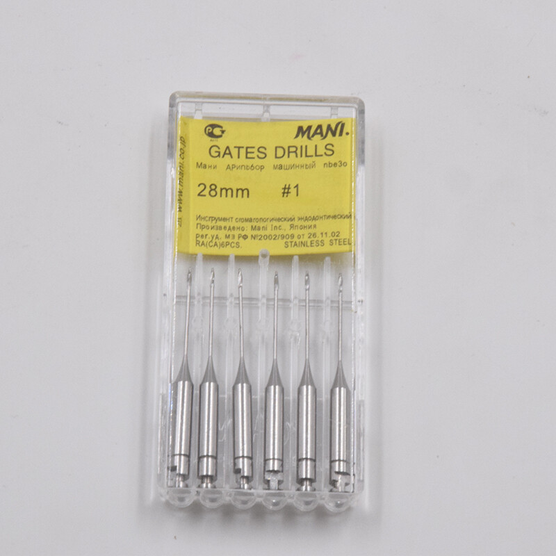 Гейтс Дриль №1   28мм 6шт   DENTSPLY Maillefer