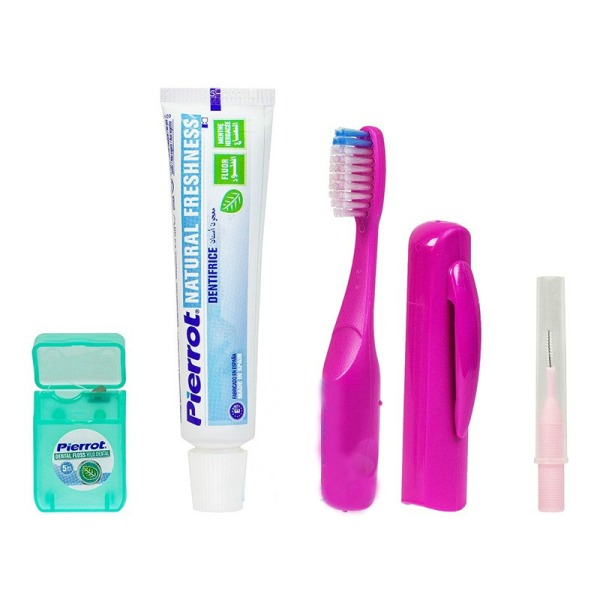 Дорожный набор Pierrot Express Dental Kit (зуб.щетка,зуб.паста,ершик,флосс)