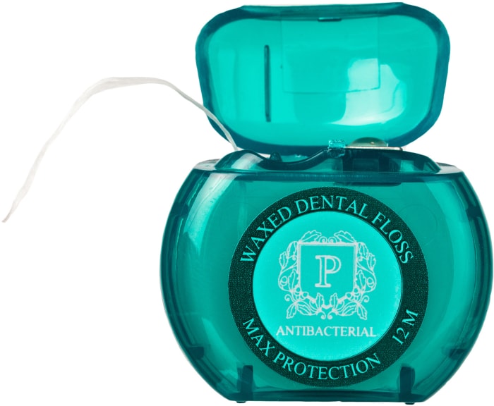 Зубная нить PRESIDENT Antibacterial с хлоргексидином 12м