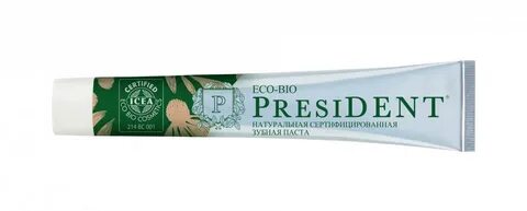 Зубная паста PRESIDENT eco-bio 75мл