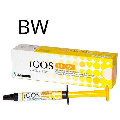 Пломбировочный материал iGOS Flow, цвет BW - 2.6гр. YAMAKIN LTD