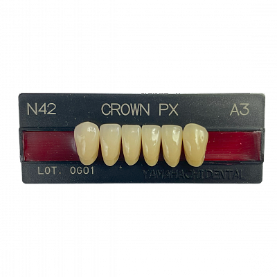 Гарнит.зуб  Crown PX  фасон-C42, фасон-N41, EFUCERA  фасон-28, Цвет-A3 Yamahachi (Япония)