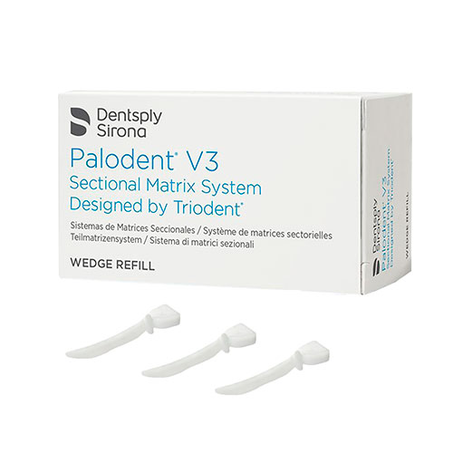 Матрицы Palodent V3 WEDGE L клинья большие, 100шт., DENTSPLY