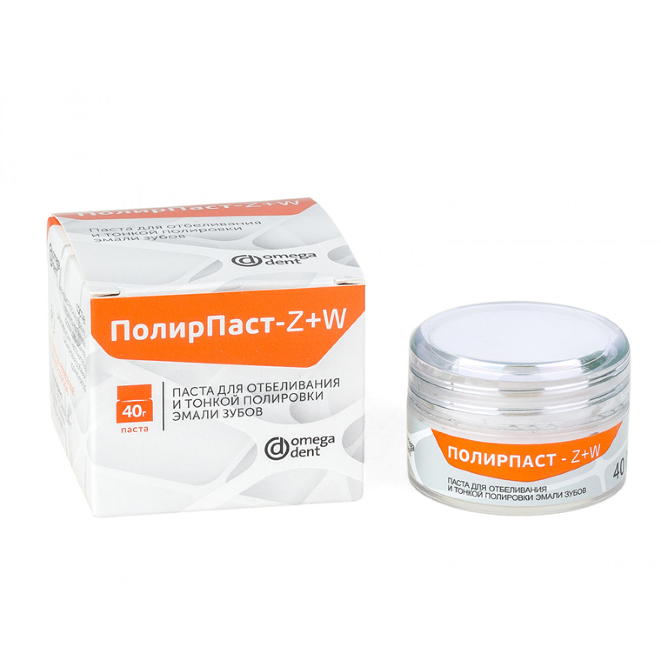 ПолирПаст- Z+W, паста 40г., Омега