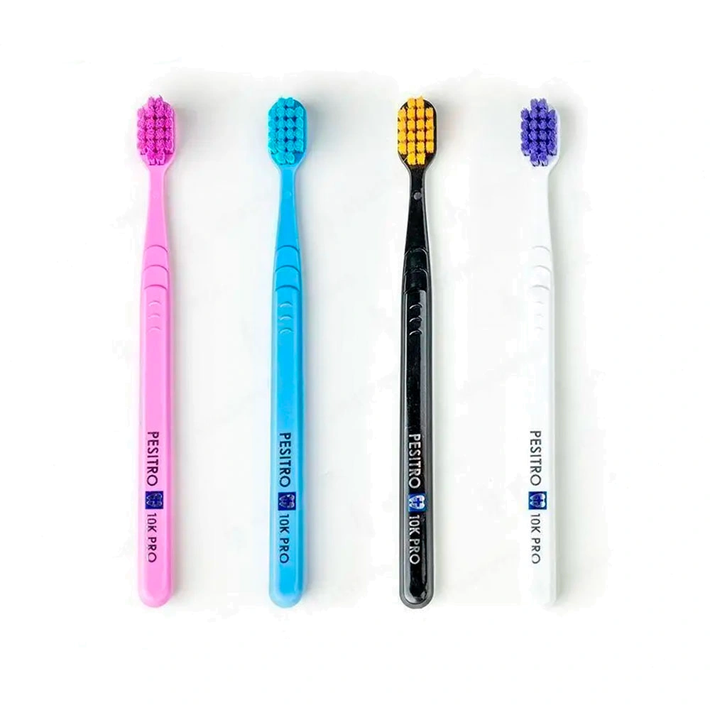 Зубные щетки для взрослых PESITRO (10K Pro Ultra Soft) d 0,10mm