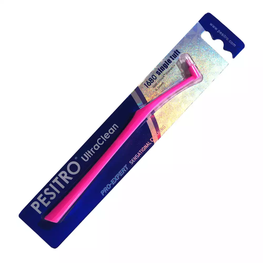 Зубная щетка для взрослых PESITRO (UltraClean Ultra soft single tuft1680) 9мм