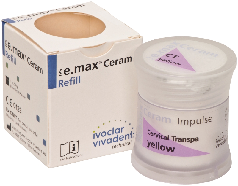 IPS e.max Ceram Impulse Cervical Transpa.Импульс. пришеечная транспа-масса (желтый) Ivoclar Vivadent