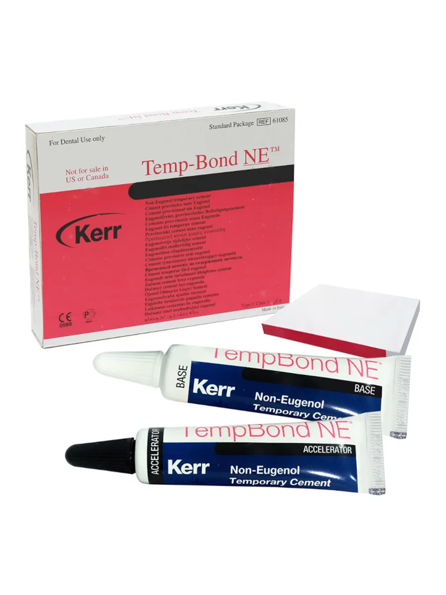 Темп бонд Standart Pack паста-паста, 50г+15г цемент для временной фиксации, Kerr