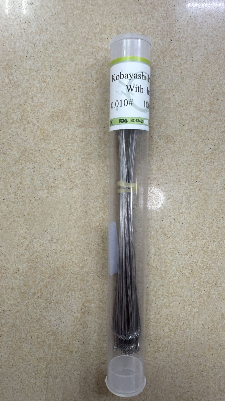 Лигатура КАБОЯШИ метал. 0.010 Stainless Steel Kobayashi (100шт.) YAHONG MEDICAL #CN