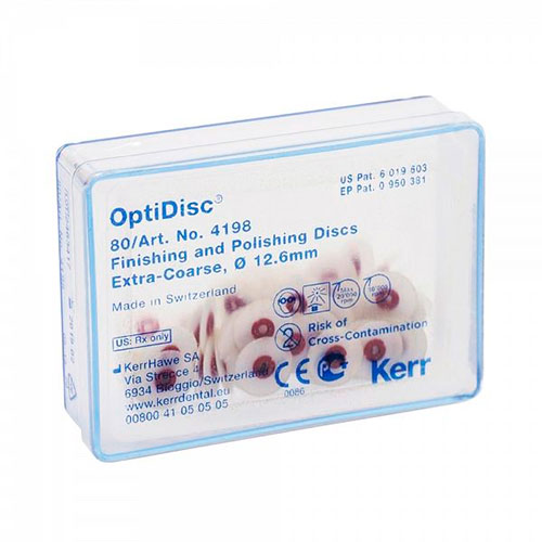 OptiDisc, диск полировальный 12,6 (грубый) 80шт. KERR