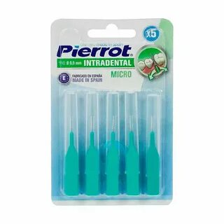 Ершики межзубные Pierrot Micro Interdental (0,9 мм) зеленые 5шт