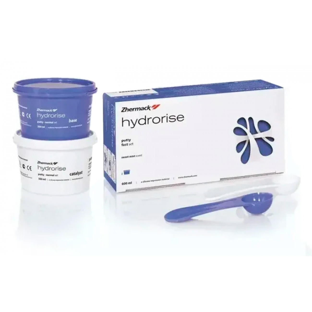 С207011 Гидрорайз база  , Putty Fast Set, А-силикон, 300мл+300мл Zhermack
