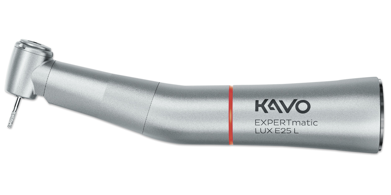 Наконечник угловой повышающий EXPERTmatic LUX E25 L с подсветкой, 1:5 KAVO