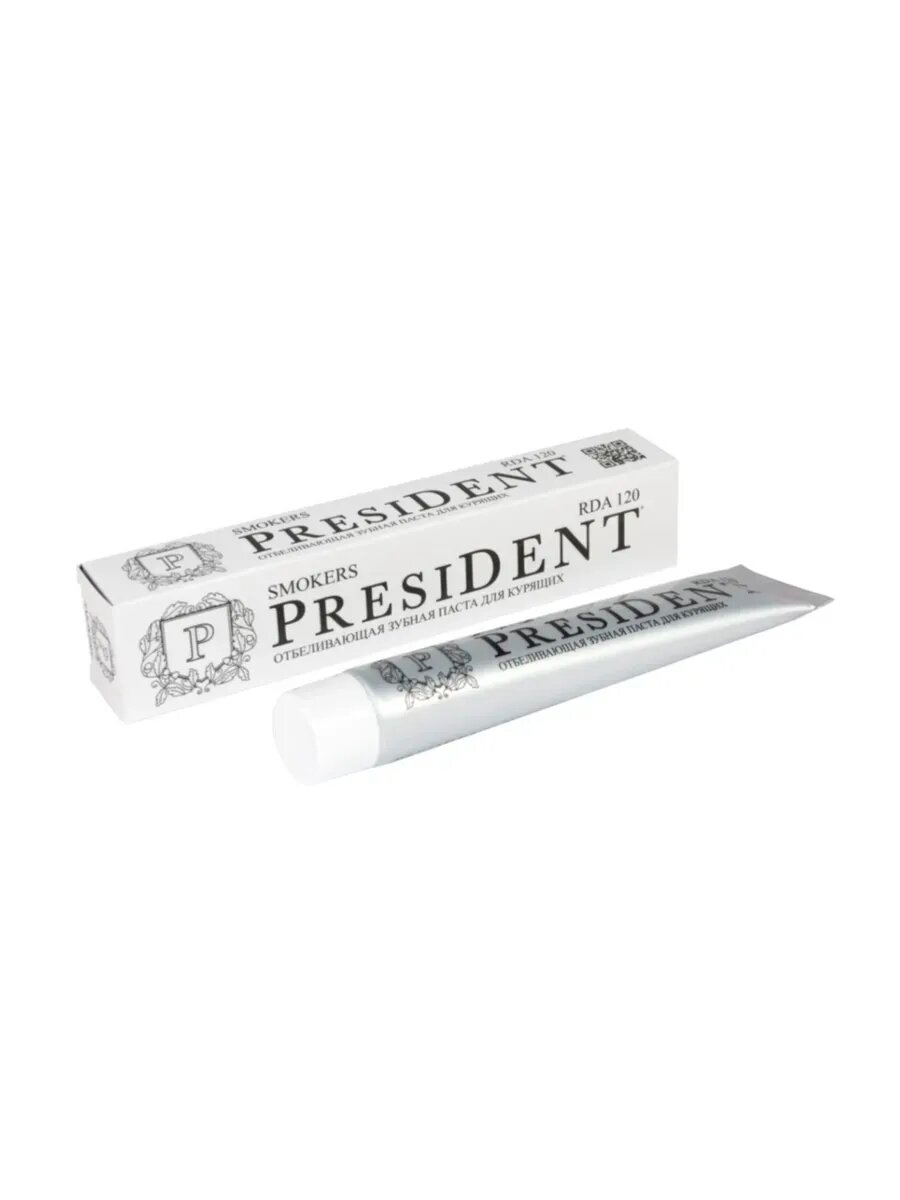 Зубная паста PRESIDENT Smokers 75мл