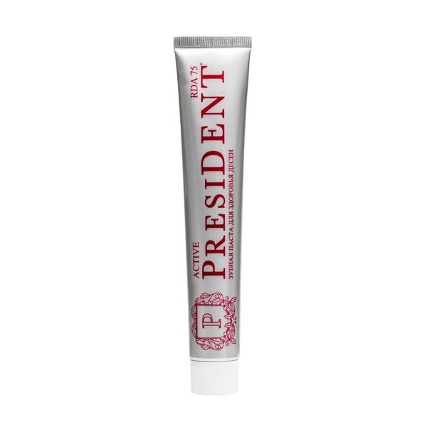 Зубная паста PRESIDENT active 75мл