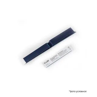 Бумага артикуляционная для определения прикуса прямой Clean+Safe двусторонний 80мкм синий/синий
